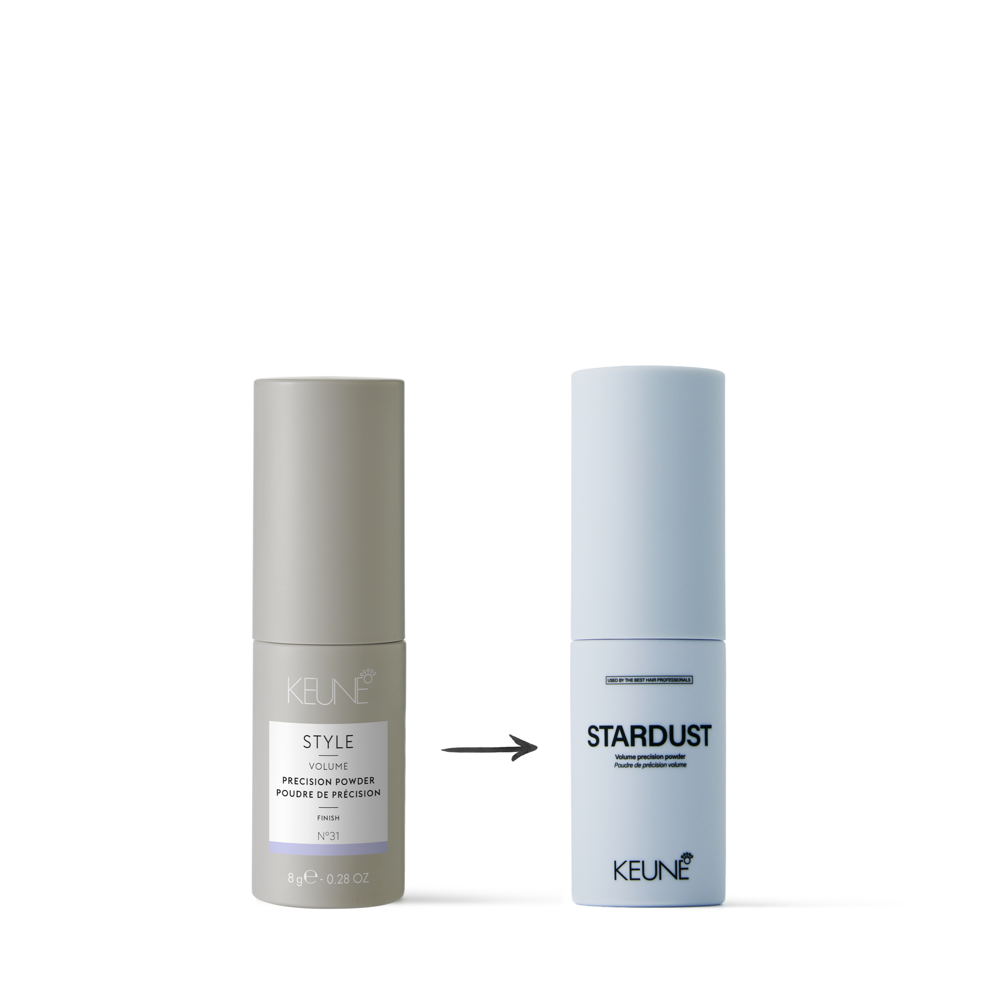 Keune Stardust - Poudre de précision volume. Crée de la texture et du volume des cheveux instantanément sans alourdir. Idéale pour cheveux fins.